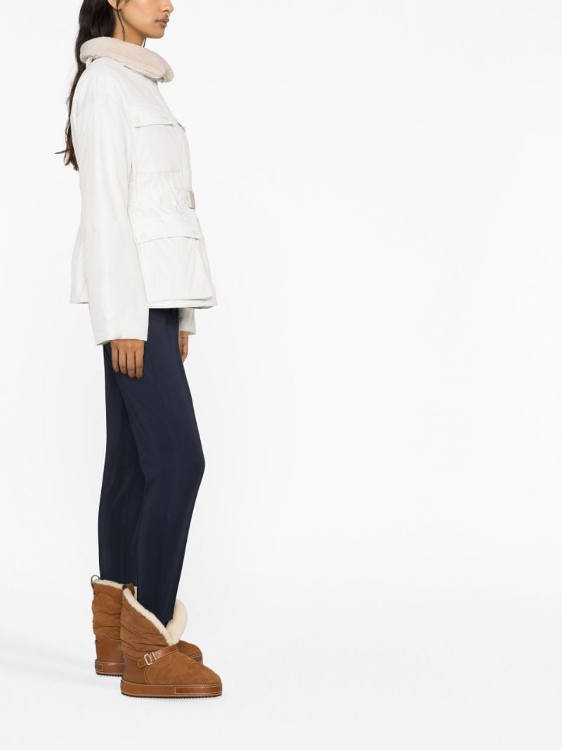 Blue Off Piste Stirrup Ski Trousers