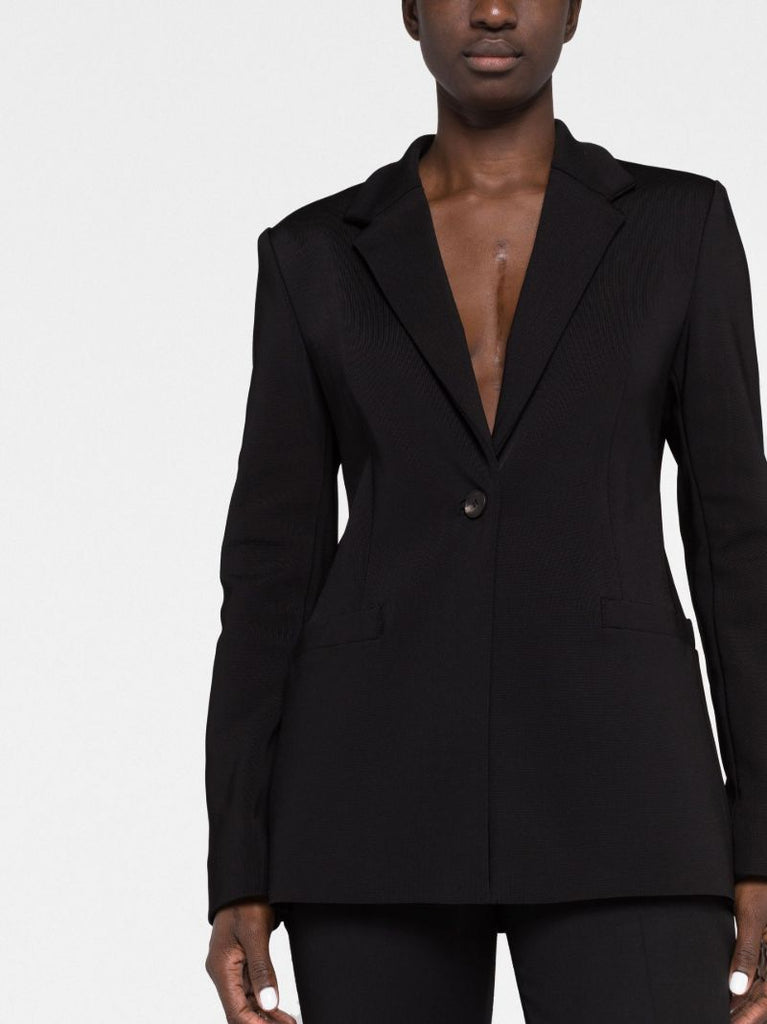 Black Single-breasted Blazer