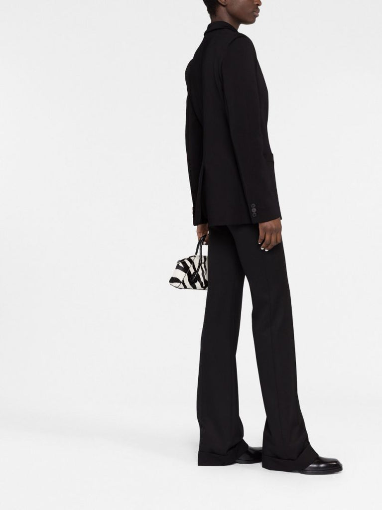 Black Single-breasted Blazer