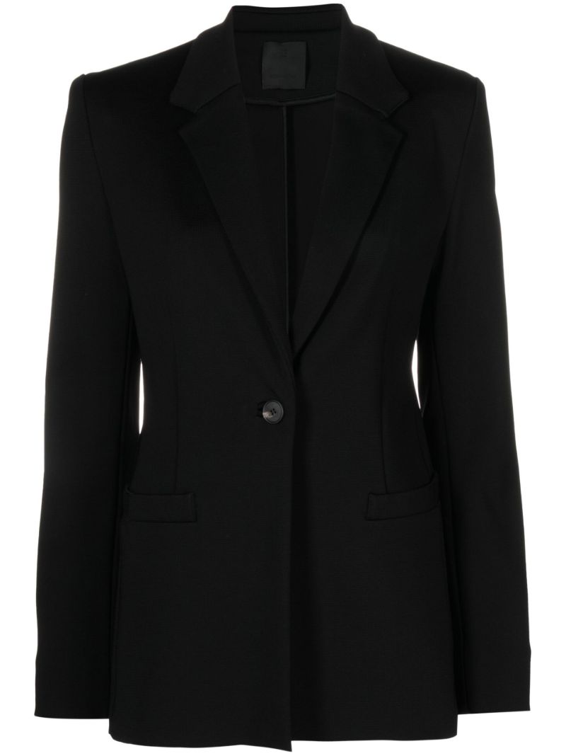 Black Single-breasted Blazer
