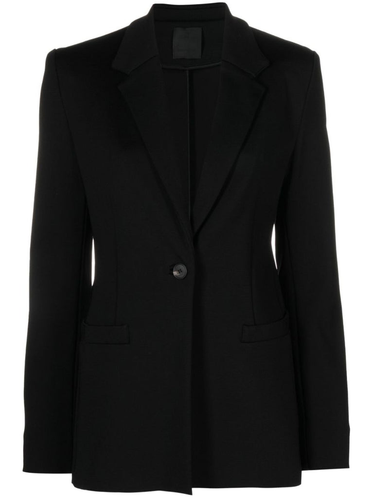 Black Single-breasted Blazer
