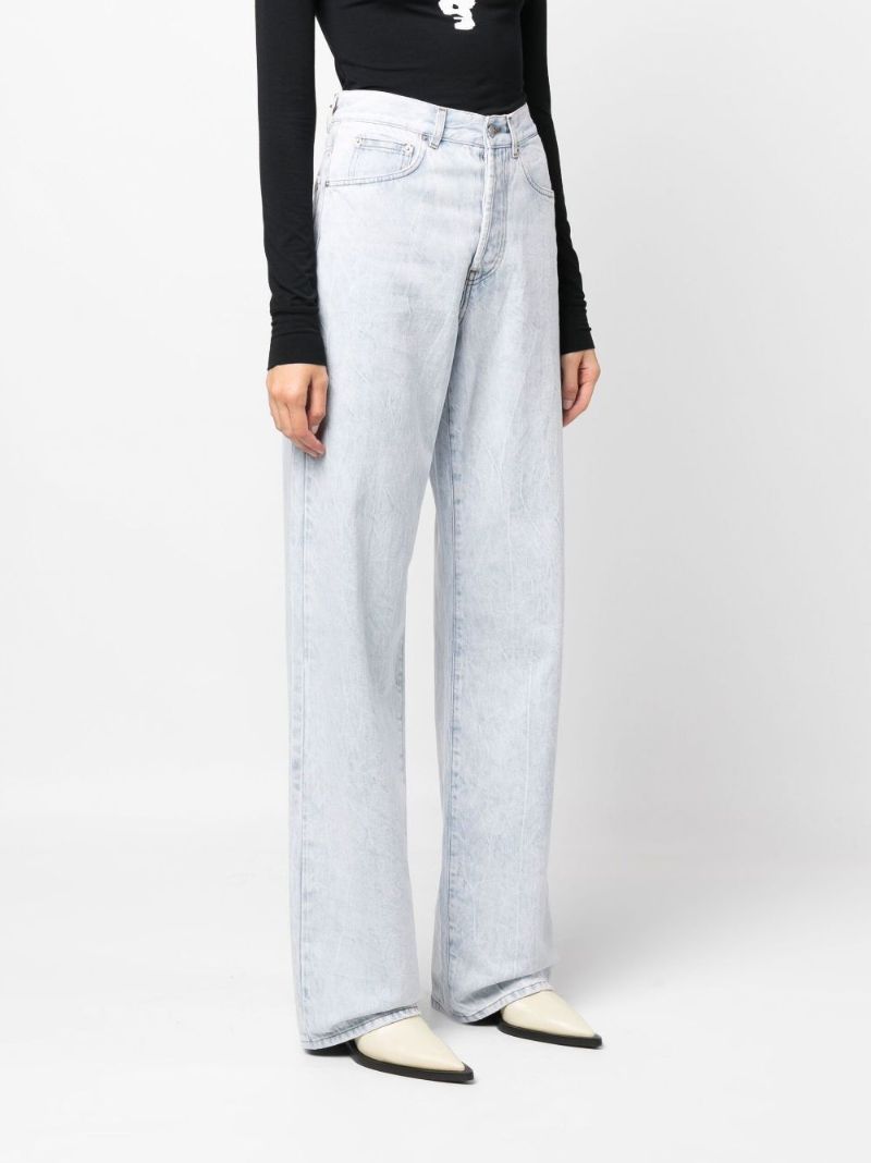 Blue Peyton Wide-leg Jeans
