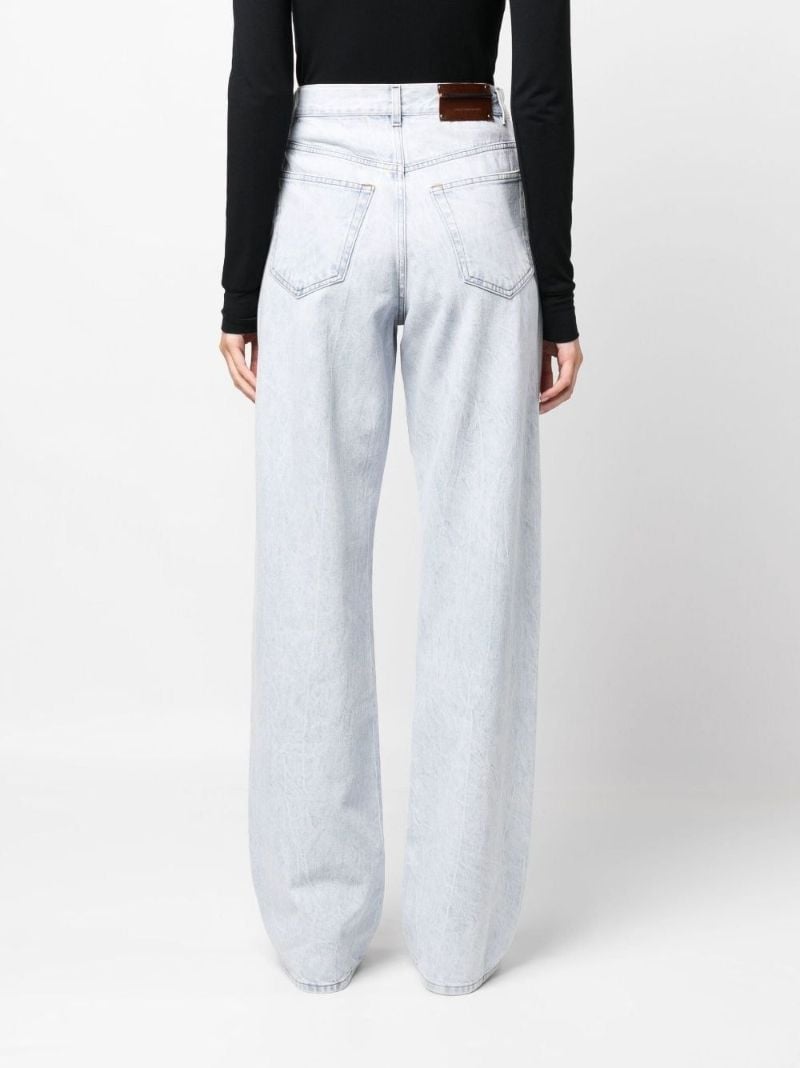 Blue Peyton Wide-leg Jeans
