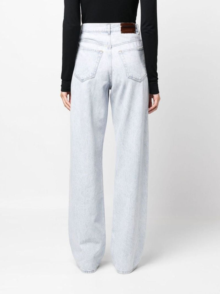 Blue Peyton Wide-leg Jeans