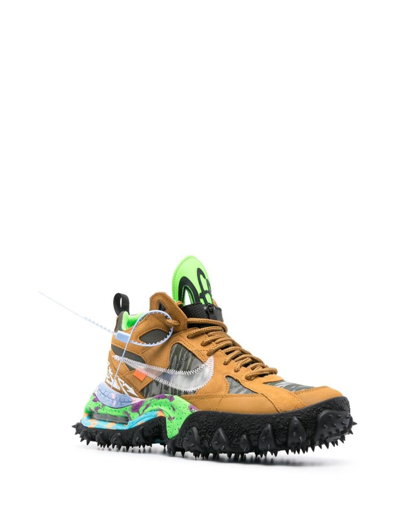 X Off-white Brown Air Terra Forma Sneakers
