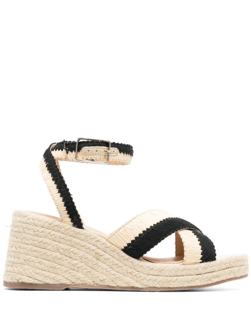 Beige Tatiana Wedge Espadrilles