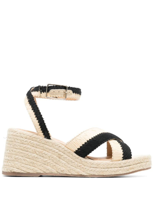 Beige Tatiana Wedge Espadrilles