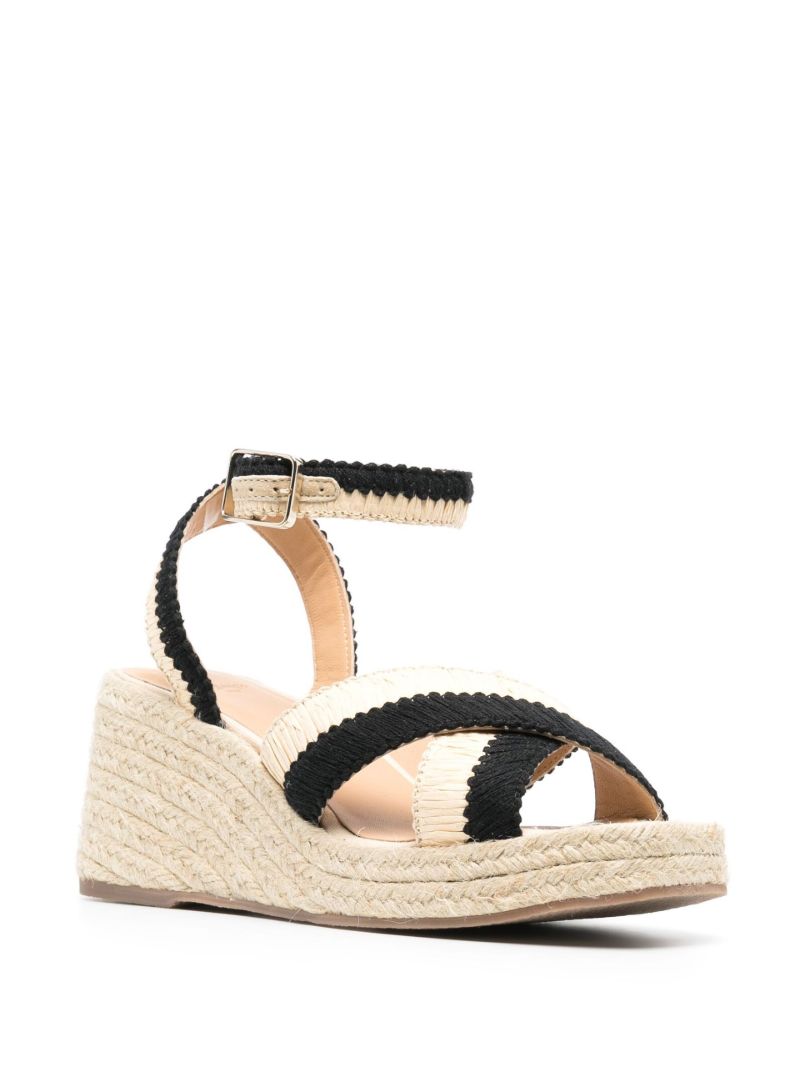 Beige Tatiana Wedge Espadrilles