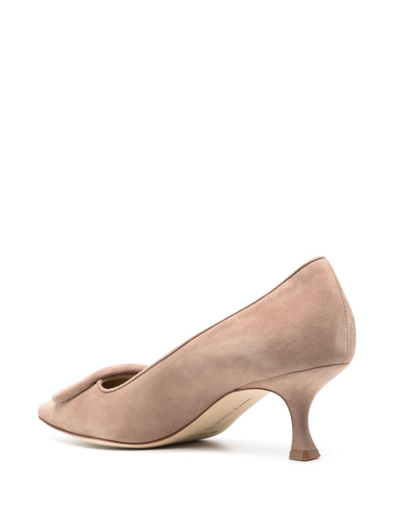Neutral Maysale 50 Suede Pumps