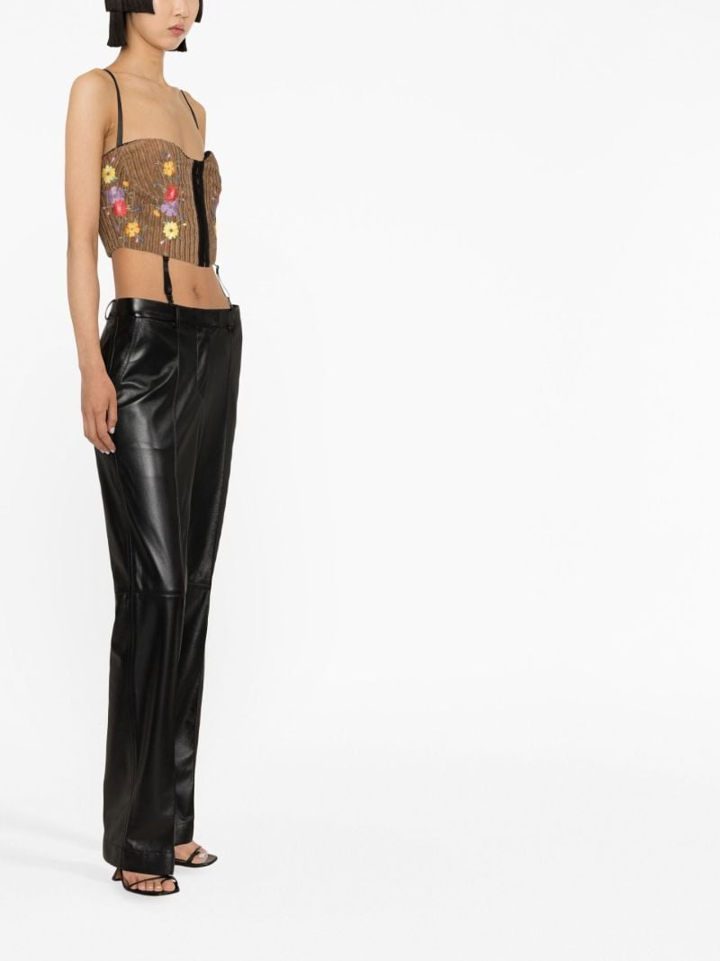 Brown Flora Balconette Corset