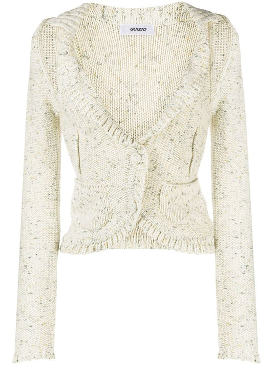 Neutral Cotton Cardigan