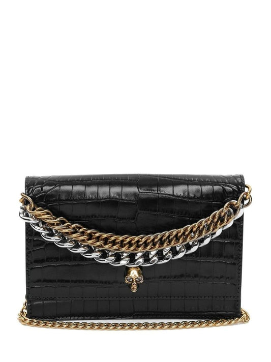 Black Skull Small Shoulder Bag
