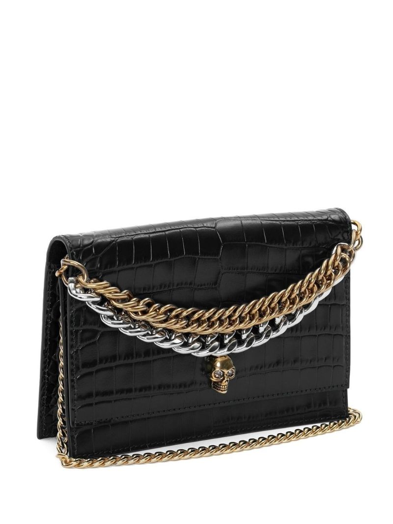 Black Skull Small Shoulder Bag