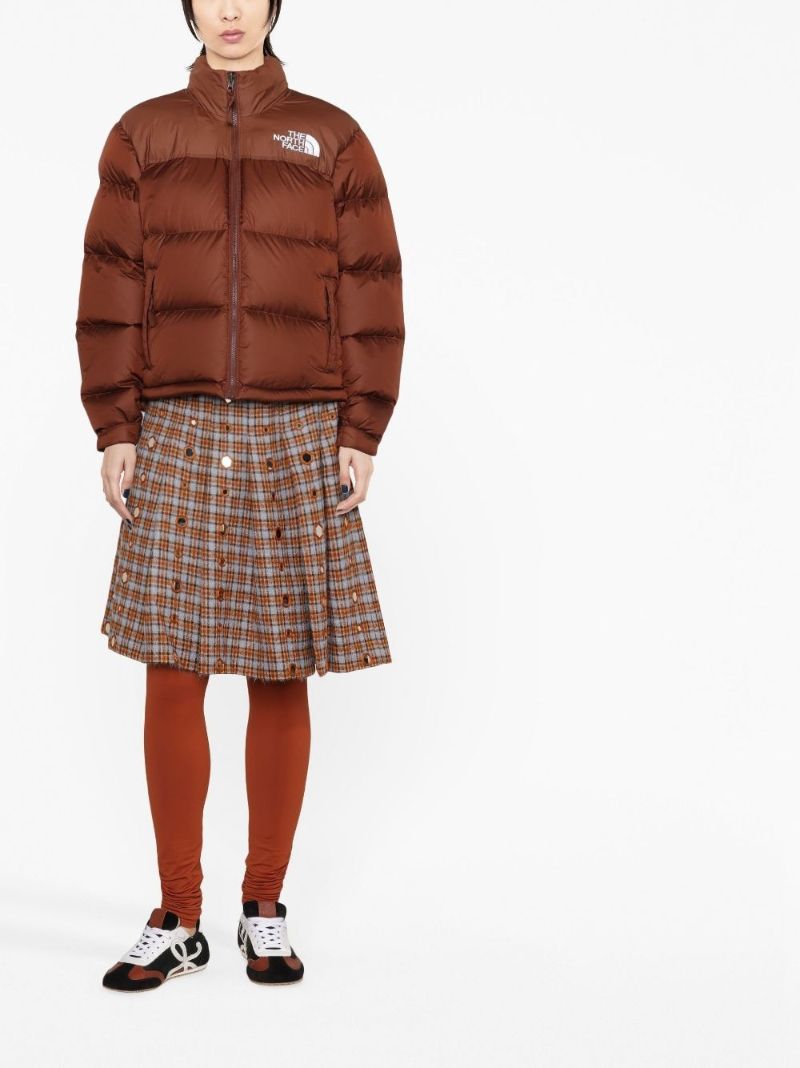 Brown 1996 Retro Nuptse Quilted Jacket