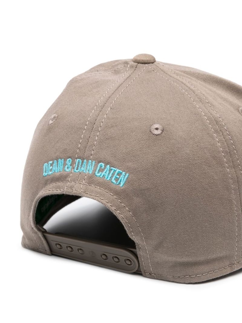 Green Logo-embroidered Baseball Cap