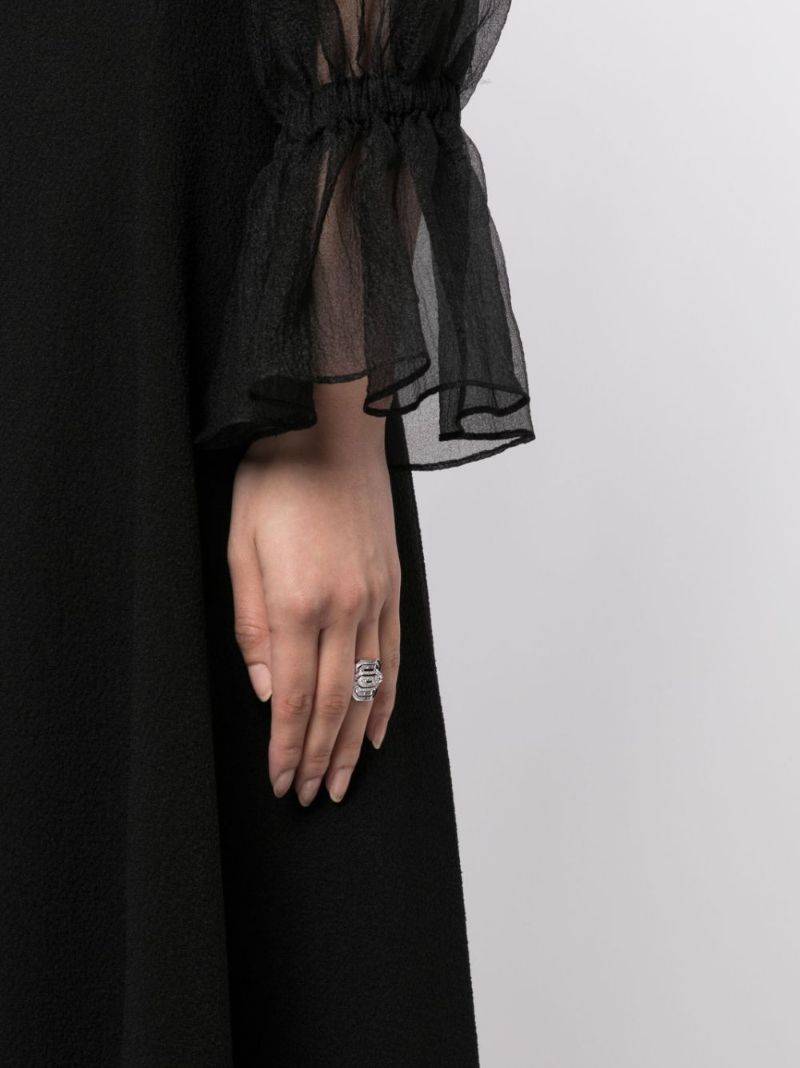 Sterling Silver Mini My Way Diamond Ring