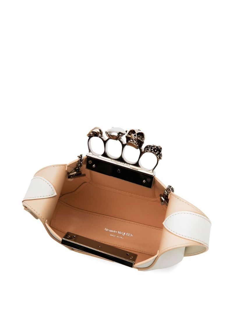 White Jewelled Hobo Mini Bag