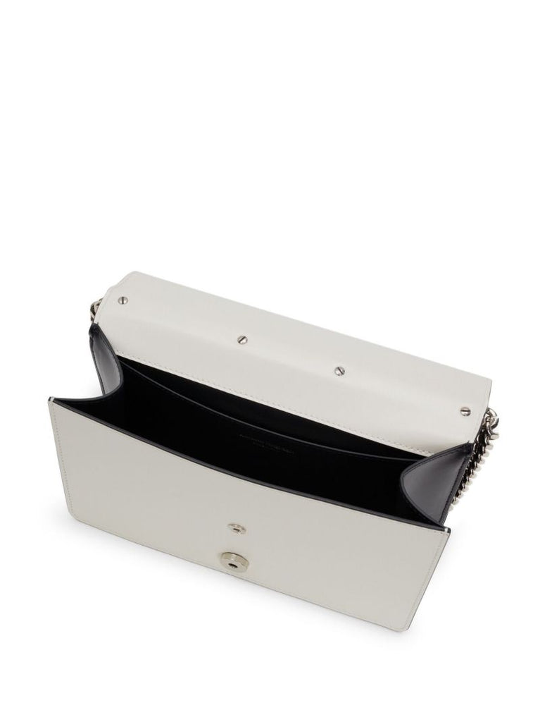 Black the Slash Jewelled Shoulder Bag