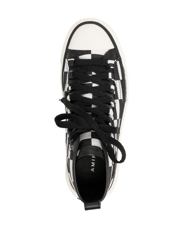 Red Bandana Ma Logo Court High-top Sneakers
