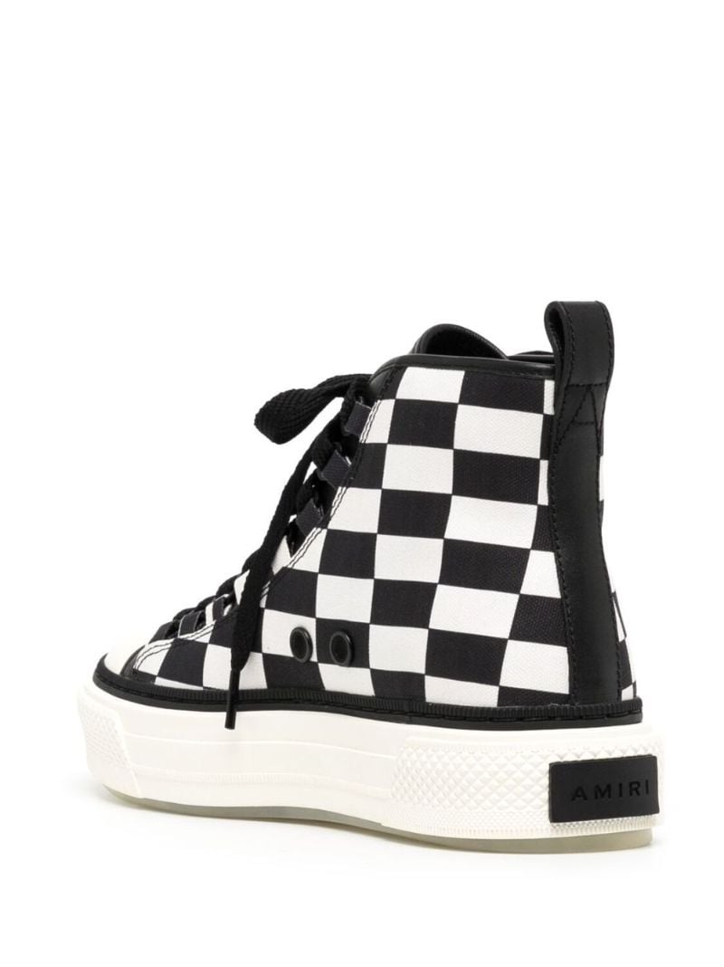 Red Bandana Ma Logo Court High-top Sneakers