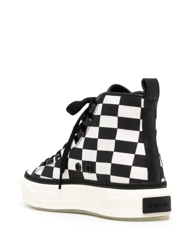 Red Bandana Ma Logo Court High-top Sneakers