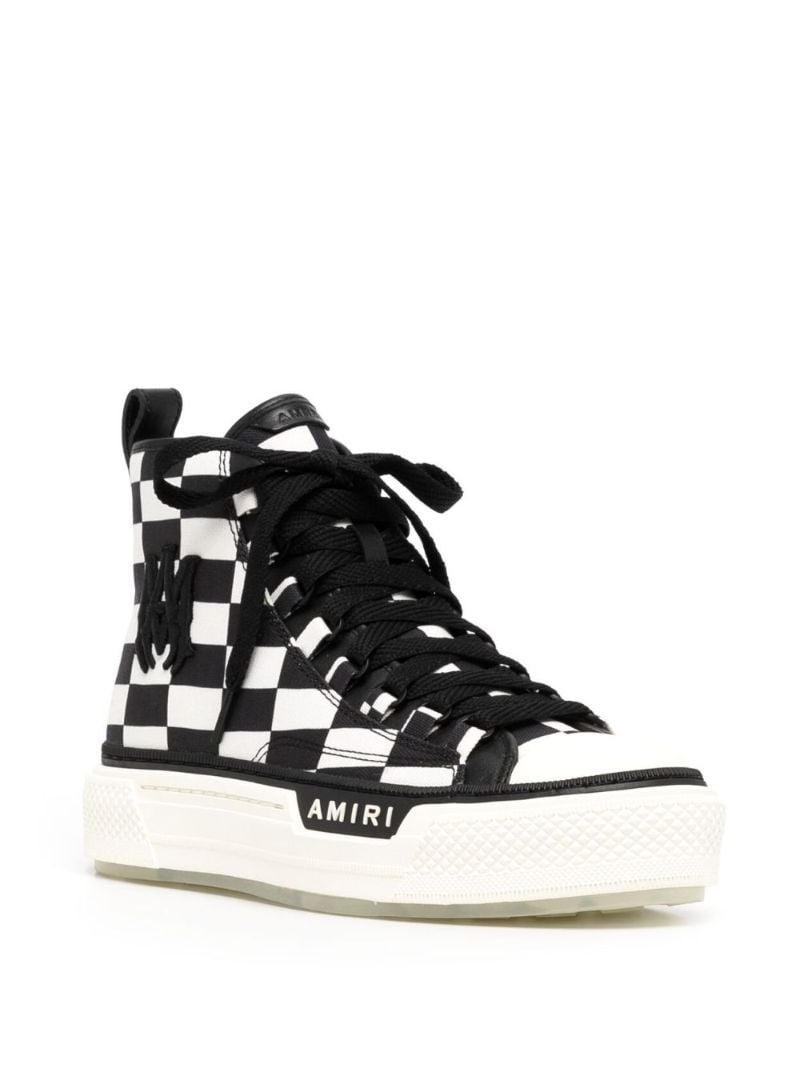 Red Bandana Ma Logo Court High-top Sneakers