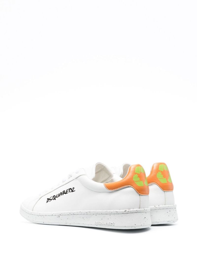 White One Life One Planet Low-top Sneakers