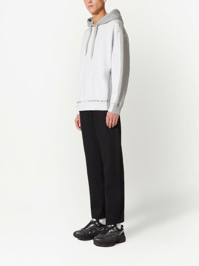 Black Untitled Studs Straight-leg Jeans