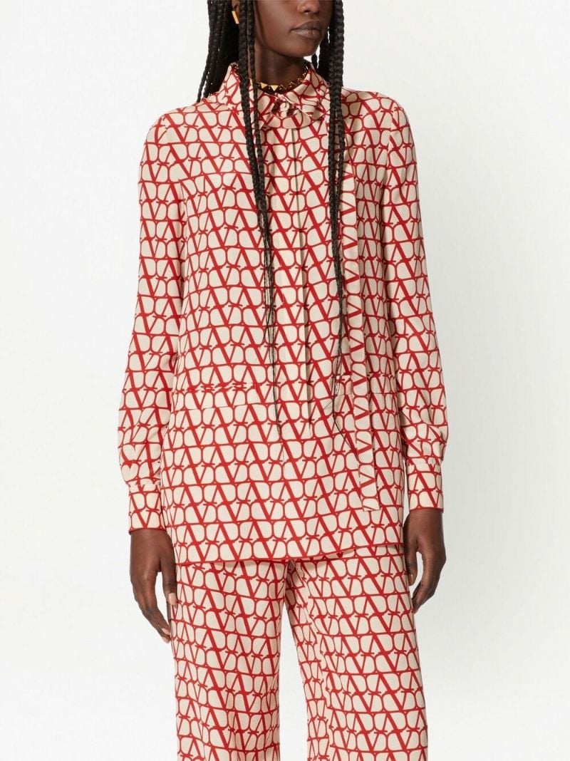 Red Toile Iconographe Shirt