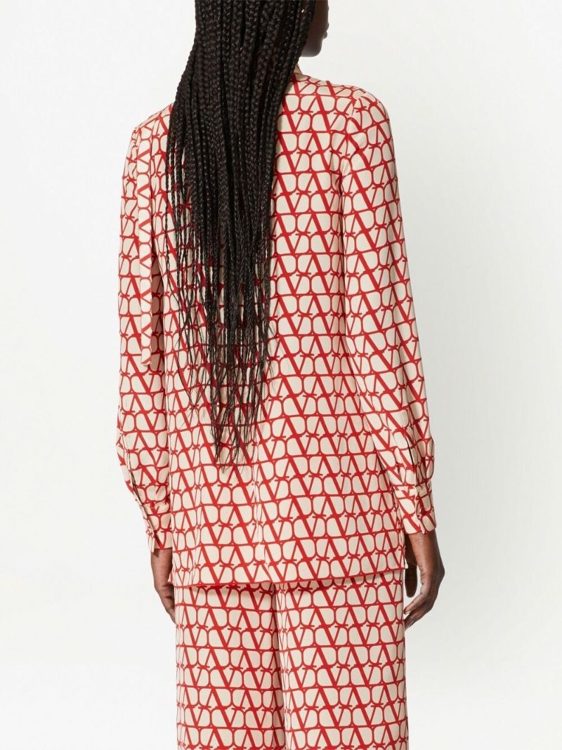 Red Toile Iconographe Shirt