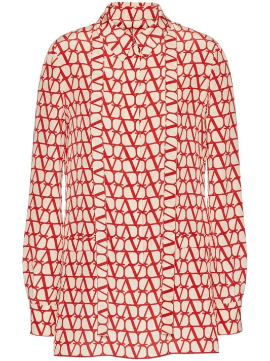 Red Toile Iconographe Shirt