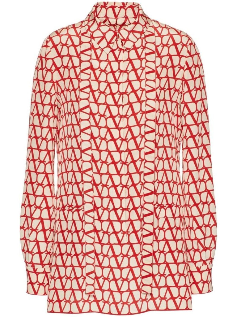 Red Toile Iconographe Shirt