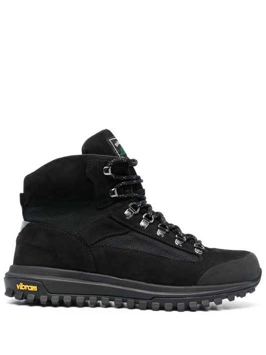 Black OnÃ_x0083_Â¨ Hiker Lace Up Ankle Boots