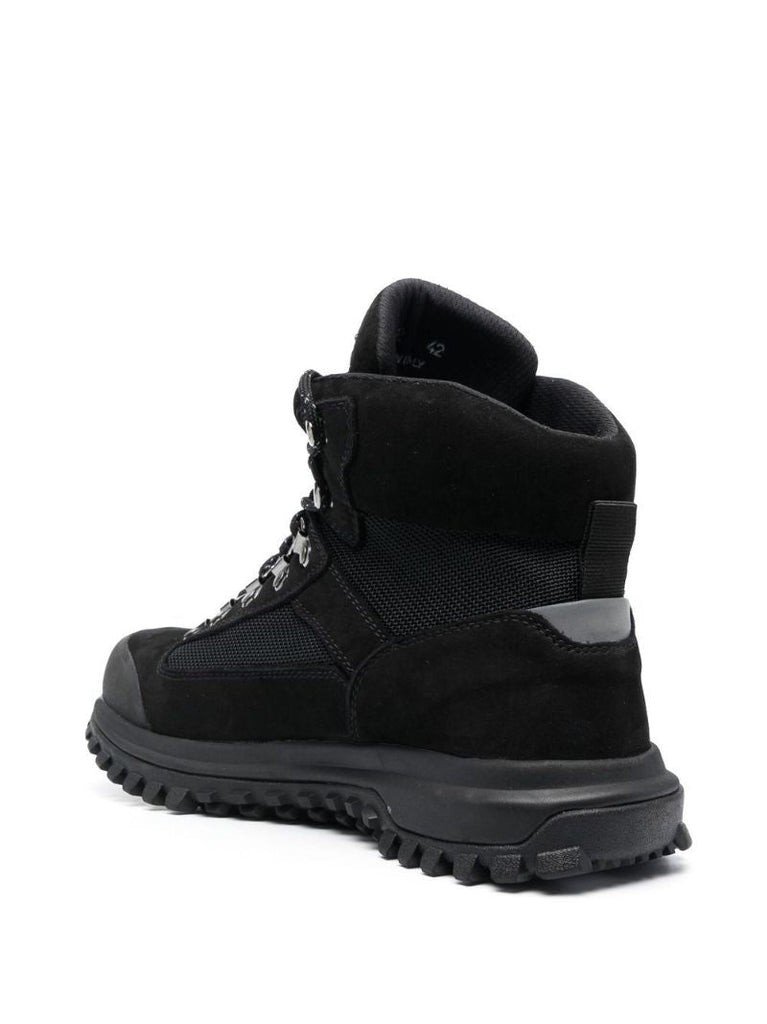 Black OnÃ_x0083_Â¨ Hiker Lace Up Ankle Boots