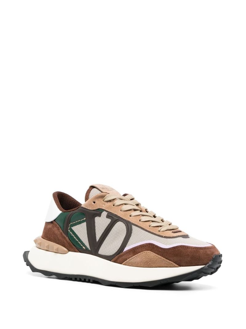 Brown Netrunner Suede Sneakers