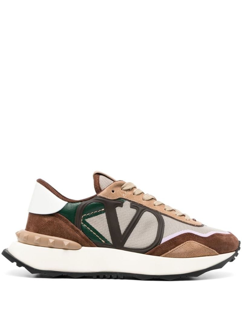 Brown Netrunner Suede Sneakers