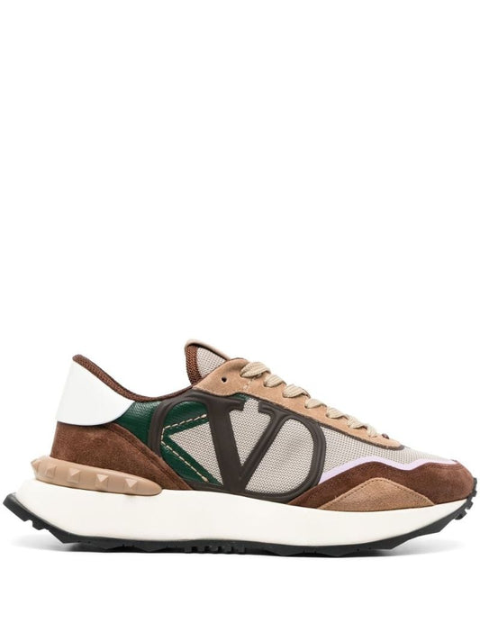 Brown Netrunner Suede Sneakers