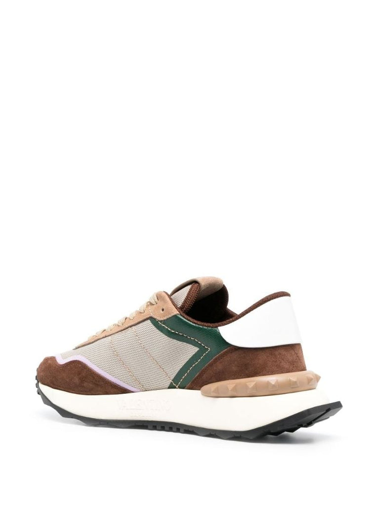Brown Netrunner Suede Sneakers