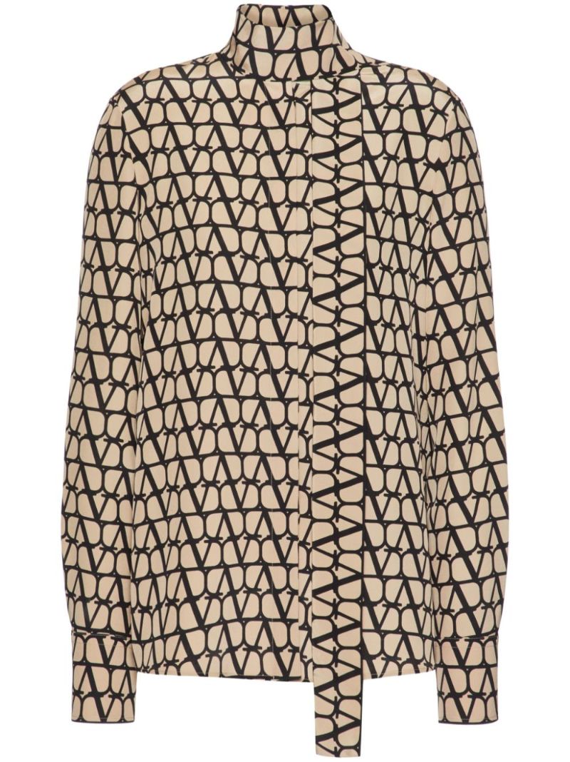 Neutral Toile Iconographe Silk Shirt