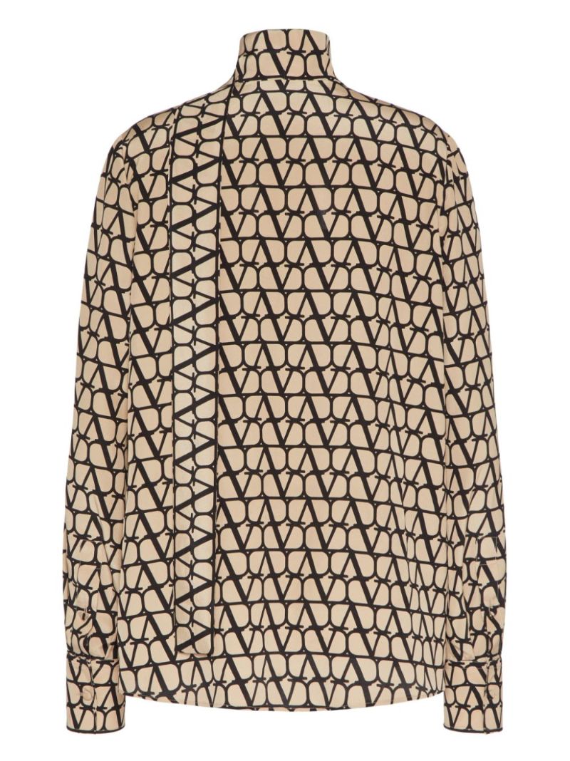 Neutral Toile Iconographe Silk Shirt