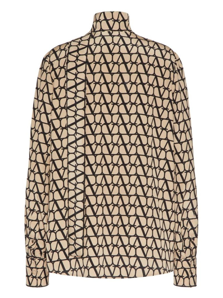 Neutral Toile Iconographe Silk Shirt