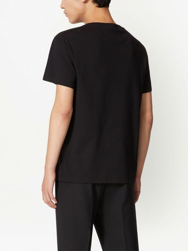 Black Vltn Logo Print T-shirt