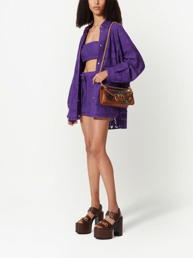 Brown LocÃ_x0083_Â² Shoulder Bag