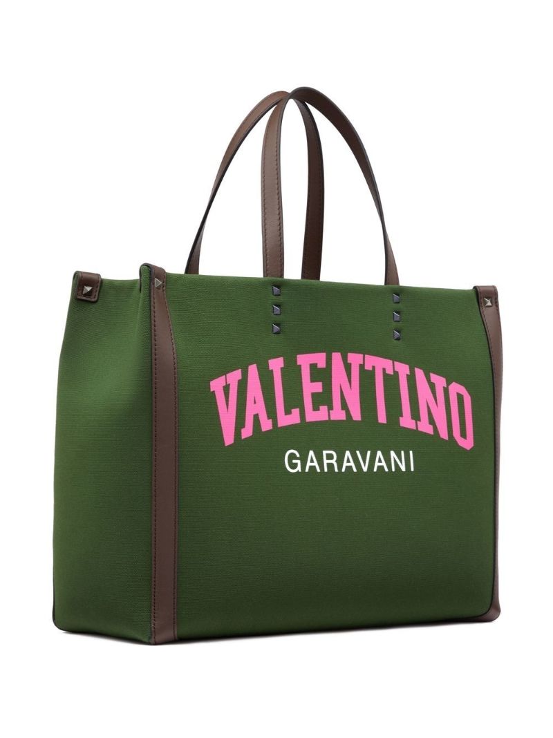 Green University Canvas Shopper Bag
