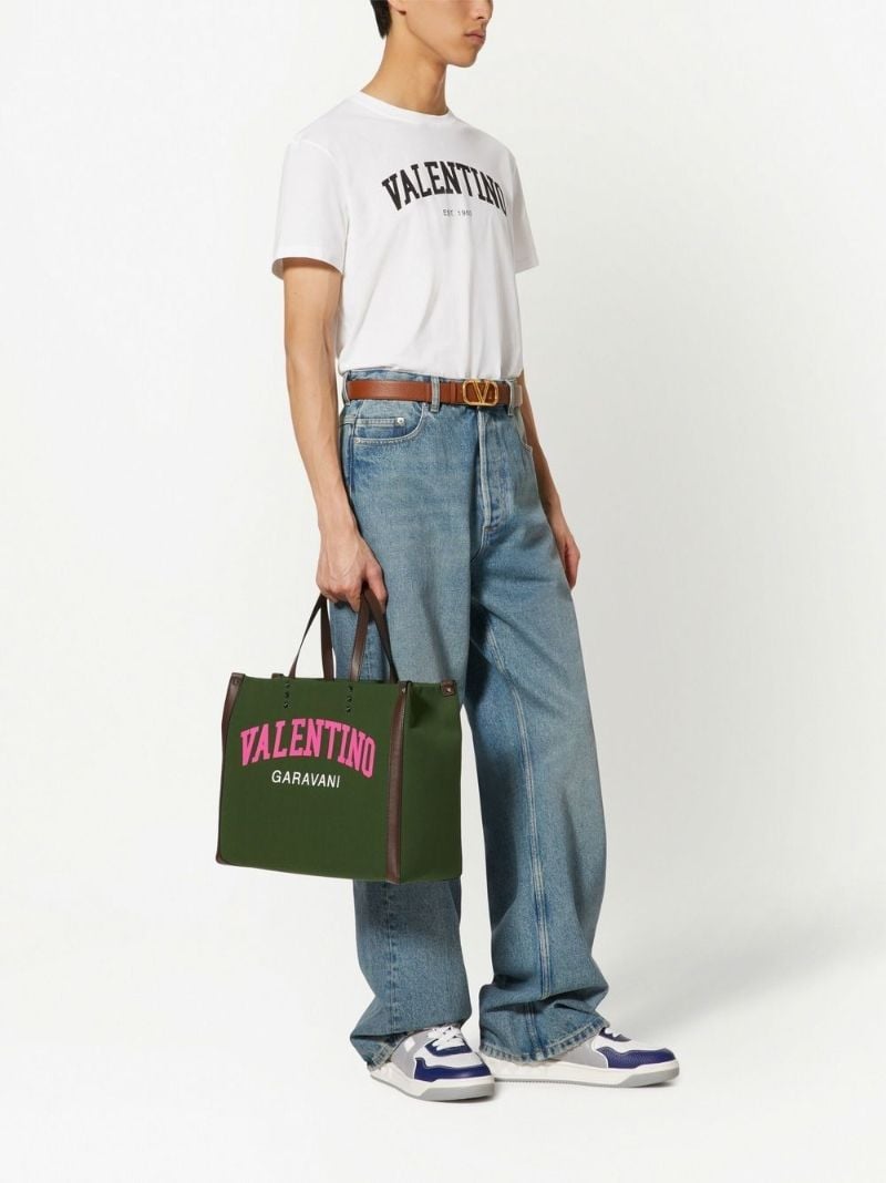 Green University Canvas Shopper Bag