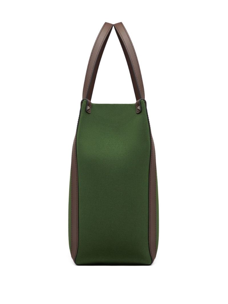 Green University Canvas Shopper Bag