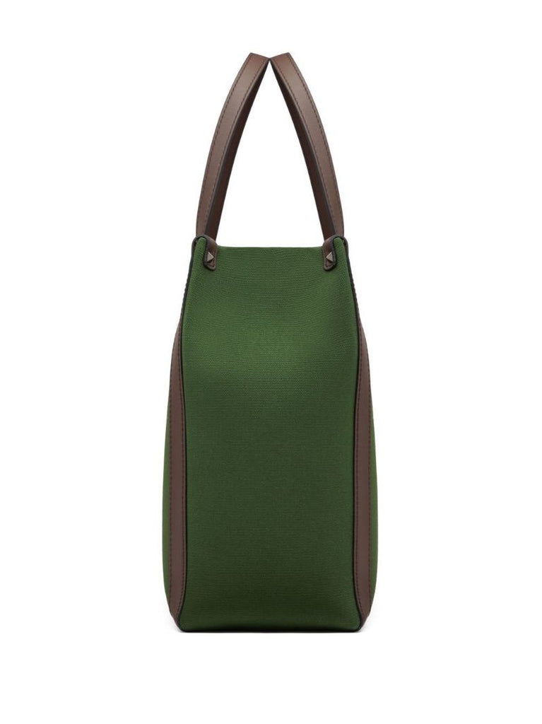 Green University Canvas Shopper Bag