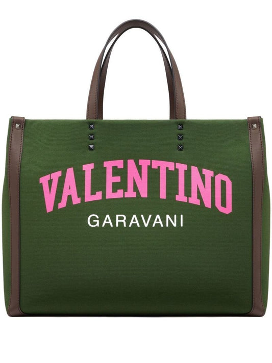 Green University Canvas Shopper Bag