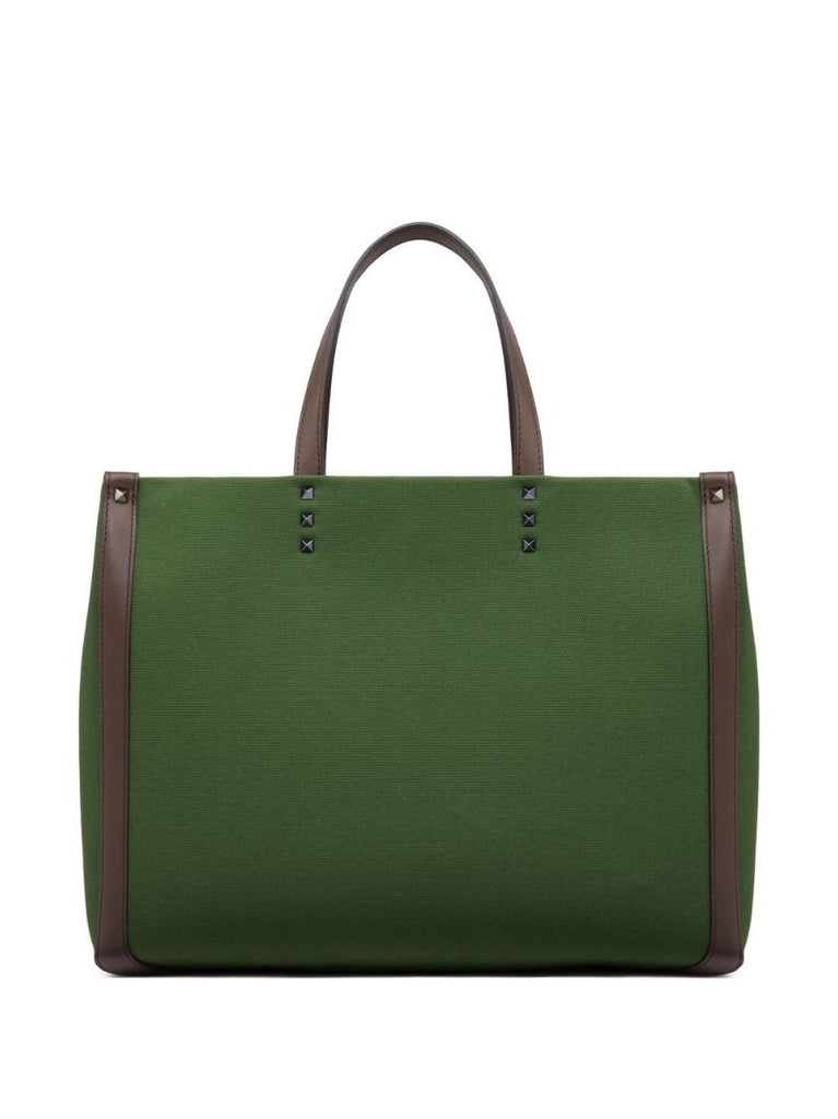 Green University Canvas Shopper Bag