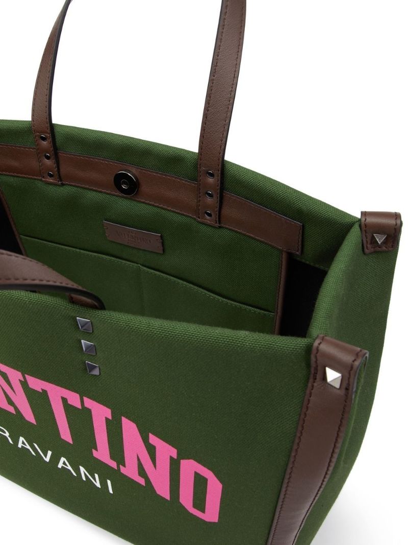 Green University Canvas Shopper Bag